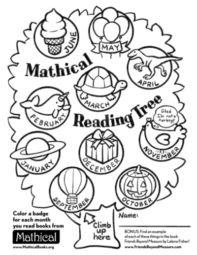 Mathical Student Badges Front